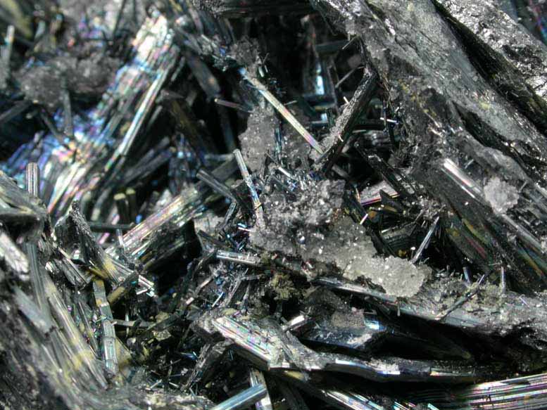 Stibnite from Xikuangshan, 12 km northeast of Lengshuijiang, Hunan Province, China