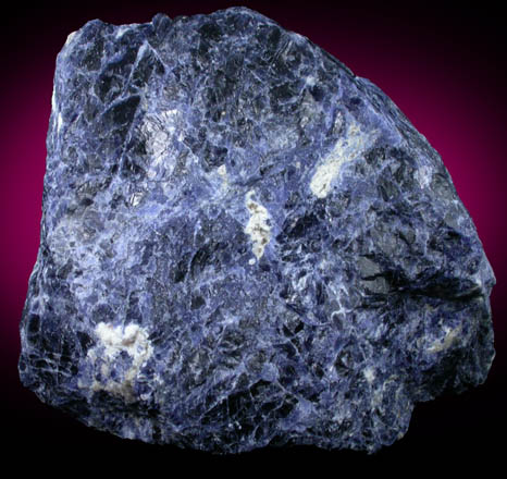 Sodalite from Princess Mine, Bancroft, Ontario, Canada