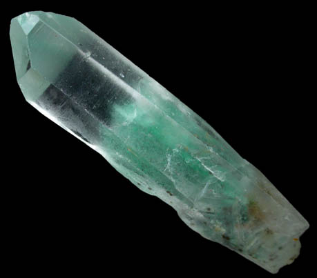 Quartz with green internal phantom-growth inclusions from Madagascar