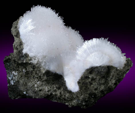 Natrolite from Robertson Quarry, near Dayton, Mason County, Washington