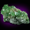 Grossular Garnet with Diopside from Jeffrey Mine, Asbestos, Qubec, Canada