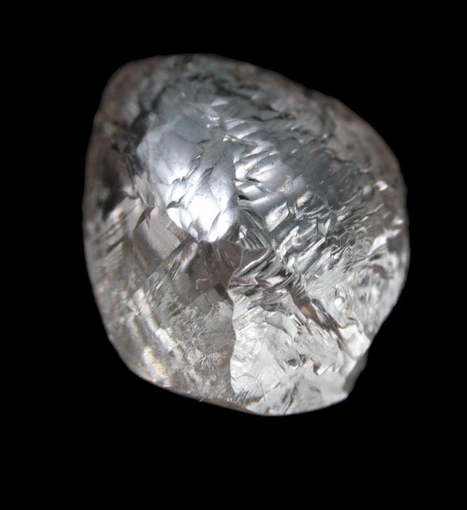 Diamond (2.89 carat gem-grade cuttable sherry-colored complex crystal) from Argyle Mine, Kimberley, Western Australia, Australia
