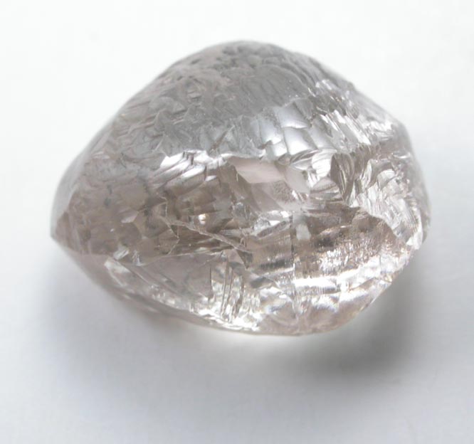 Diamond (2.89 carat gem-grade cuttable sherry-colored complex crystal) from Argyle Mine, Kimberley, Western Australia, Australia