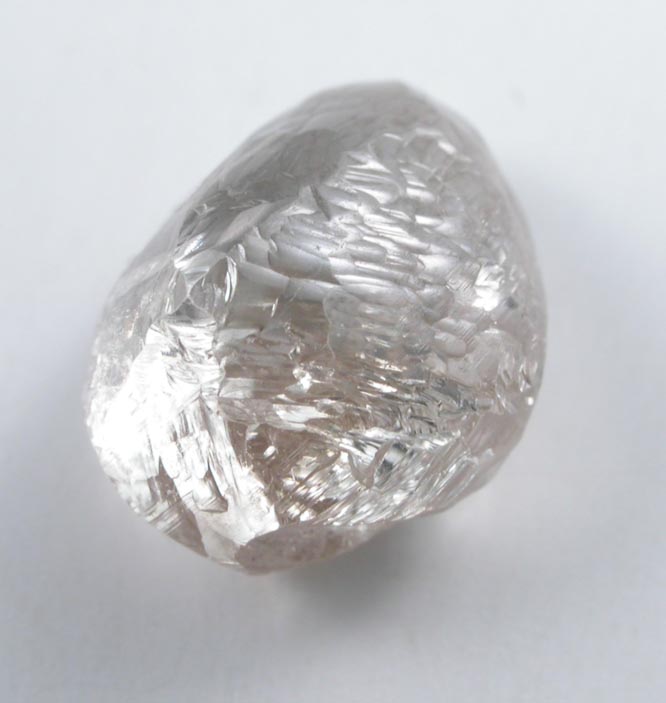 Diamond (2.89 carat gem-grade cuttable sherry-colored complex crystal) from Argyle Mine, Kimberley, Western Australia, Australia