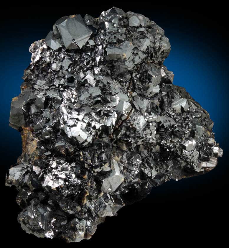 Sphalerite and Galena over Fluorite from Denton Mine, Harris Creek District, Hardin County, Illinois