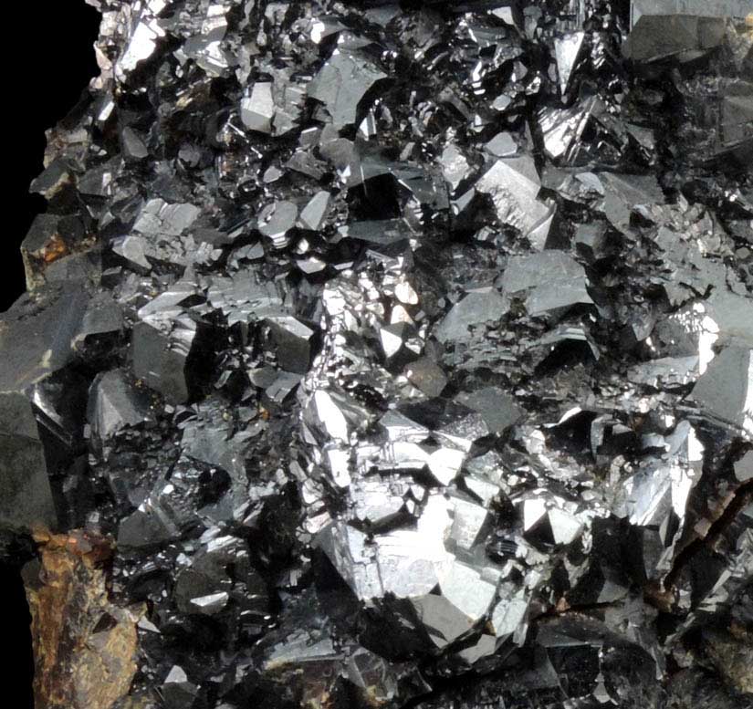 Sphalerite and Galena over Fluorite from Denton Mine, Harris Creek District, Hardin County, Illinois