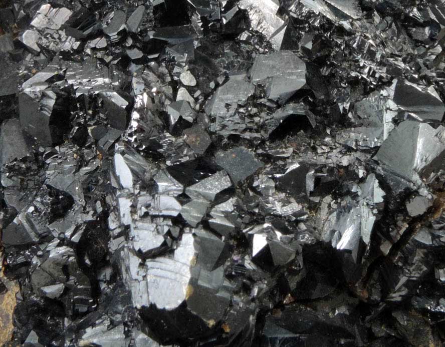 Sphalerite and Galena over Fluorite from Denton Mine, Harris Creek District, Hardin County, Illinois