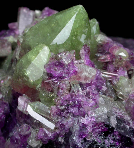 Vesuvianite from Jeffrey Mine, Asbestos, Qubec, Canada