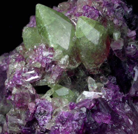 Vesuvianite from Jeffrey Mine, Asbestos, Qubec, Canada