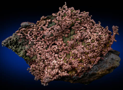 Copper (crystallized) from Cole Shaft, Bisbee, Warren District, Cochise County, Arizona