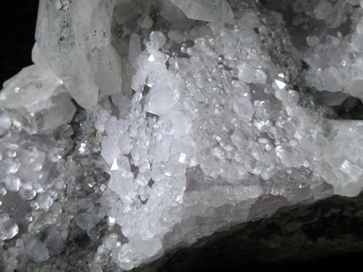 Fluorite with Calcite and Quartz from Weardale, County Durham, England