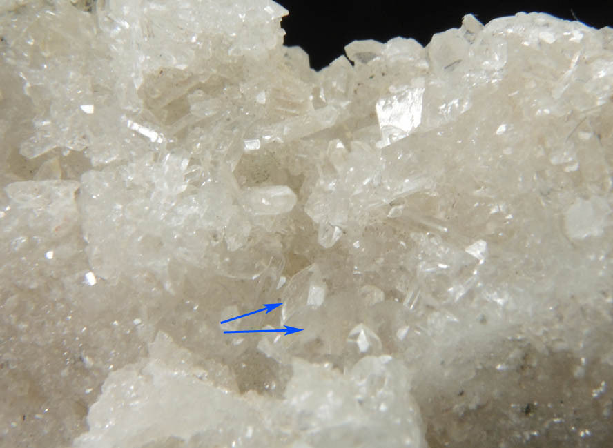 Quartz (Japan Law-twinned crystals) from San Pedro Mine, Santa Fe County, New Mexico