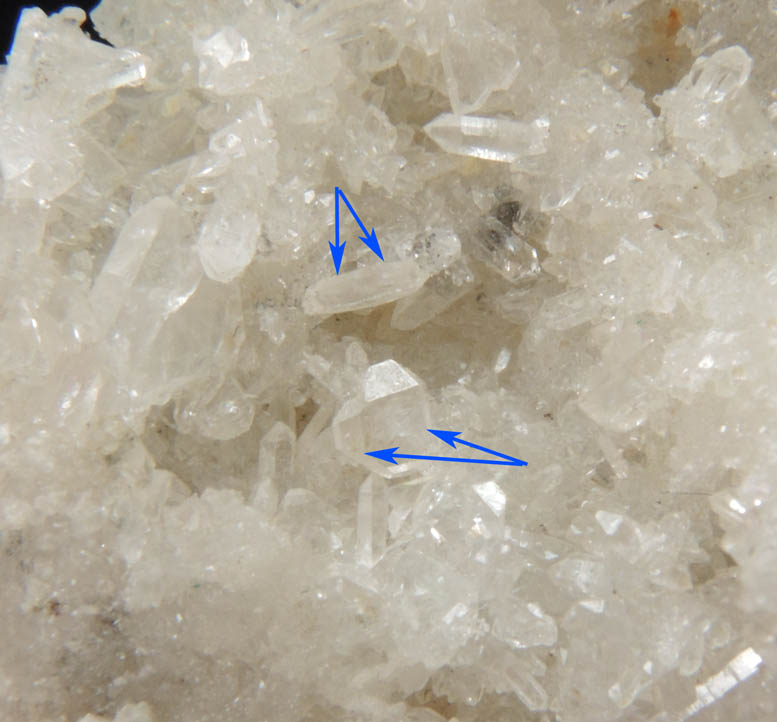 Quartz (Japan Law-twinned crystals) from San Pedro Mine, Santa Fe County, New Mexico