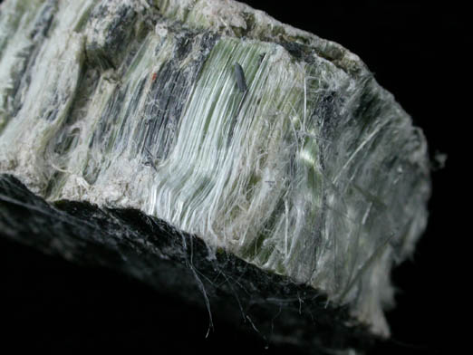 Clinochrysotile from Thetford Mines, Qubec, Canada