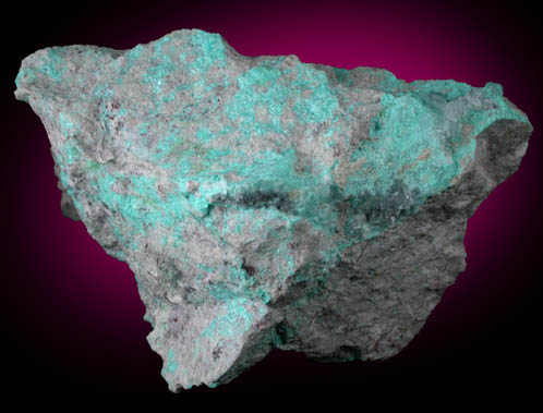 Ajoite from Ajo, Pima County, Arizona (Type Locality for Ajoite)