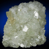 Datolite over Quartz from Roncari Quarry, East Granby, Hartford County, Connecticut