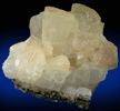 Calcite with Datolite from Roncari Quarry, East Granby, Hartford County, Connecticut