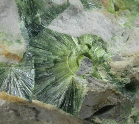 Wavellite from Mauldin Mountain, Montgomery County, Arkansas