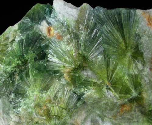 Wavellite from Mauldin Mountain, Montgomery County, Arkansas