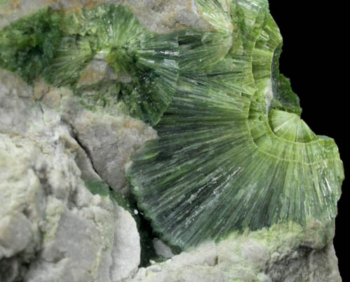 Wavellite from Mauldin Mountain, Montgomery County, Arkansas