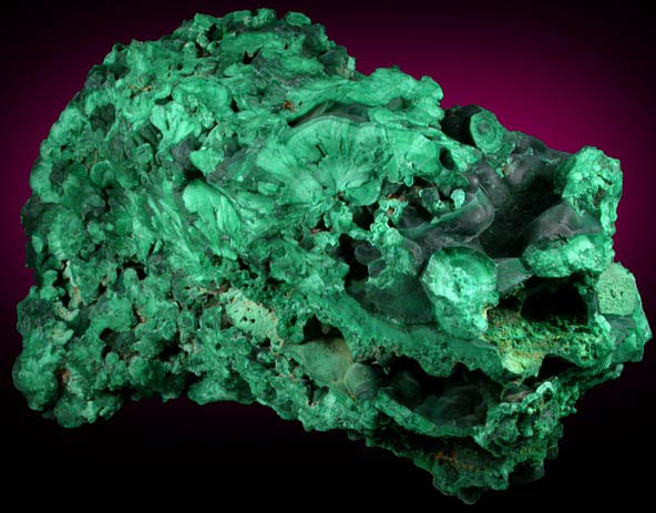 Malachite from Sverdlovskaya Oblast', Middle Urals, Russia