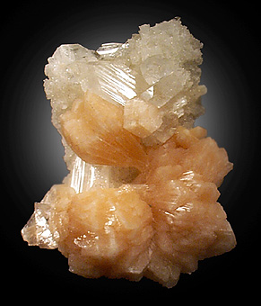 Apophyllite and Stilbite from Jalgaon, India