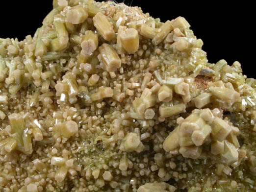 Pyromorphite from San Luis Mine, Guazapares, Chihuahua, Mexico