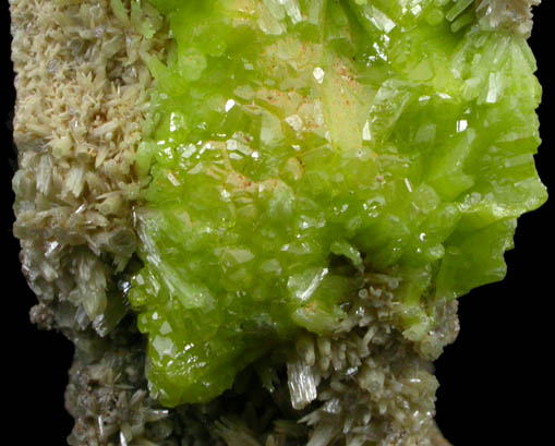 Pyromorphite from Daoping Mine, Yangshuo, Guangxi, China