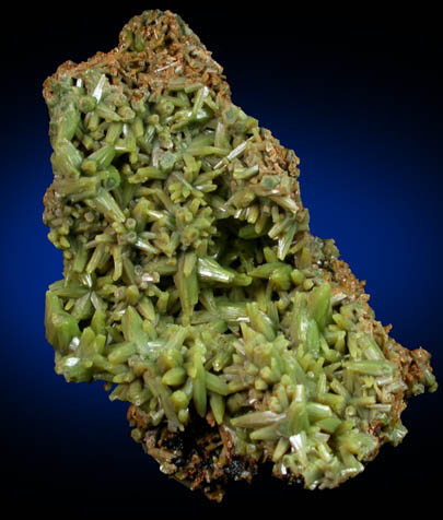 Pyromorphite from Mine des Farges, Ussel, Corrze, France