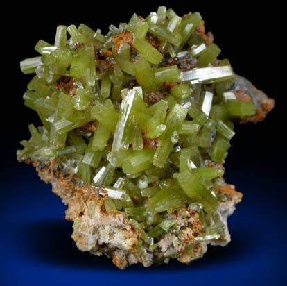 Pyromorphite from Daoping Mine, Yangshuo, Guangxi, China