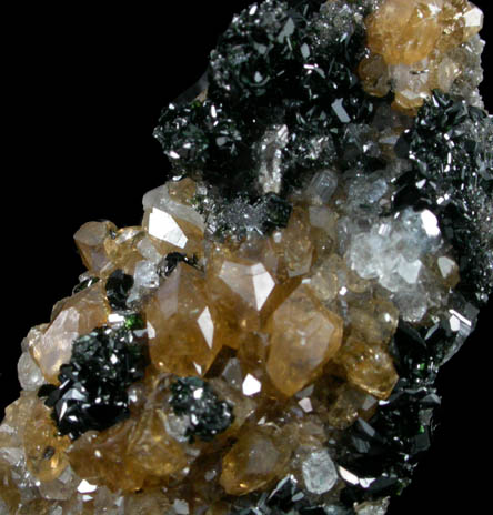 Kulanite, Fluorapatite, Siderite from Big Fish River, 67 km northwest of Aklavik, Yukon, Canada