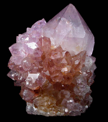 Quartz var. Amethyst Quartz (Cactus Quartz) from Boekenhouthoek area, Mpumalanga Province, South Africa