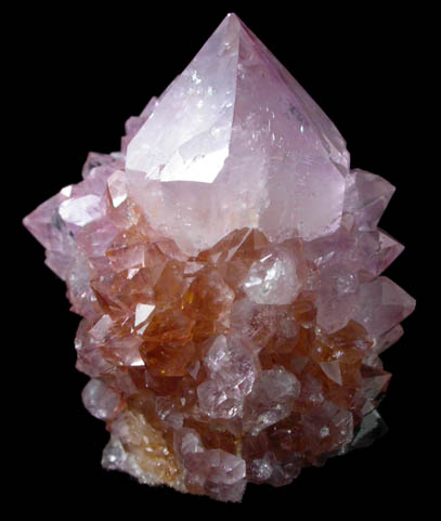 Quartz var. Amethyst Quartz (Cactus Quartz) from Boekenhouthoek area, Mpumalanga Province, South Africa