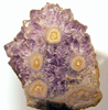 Quartz var. Amethyst from Catalan Agate-Amethyst District, Souther Paran Basalt Basin, Artigas, Uruguay