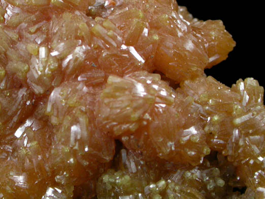 Pyromorphite from Bunker Hill Mine, 9th Level, Jersey Vein, Coeur d'Alene District, Shoshone County, Idaho