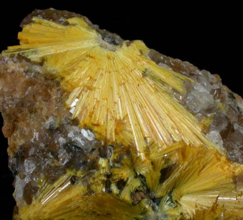 Boltwoodite from Goanikontes Claim, Arandis, Swakopmund District, Erongo Region, Namibia