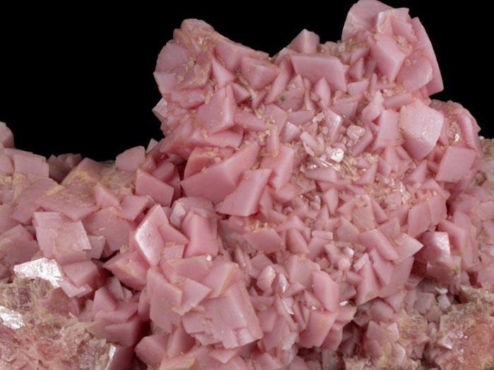 Rhodochrosite from Santa Rita Mine, Morococha District, Yauli Province, Lima Department, Peru