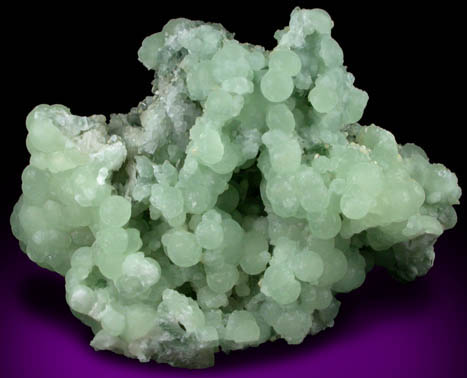 Prehnite with Apophyllite and Calcite from O and G Industries Southbury Quarry, Southbury, New Haven County, Connecticut