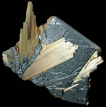 Hematite with Rutile from Novo Horizonte, Bahia, Brazil