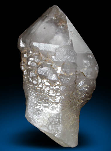 Quartz var. Smoky Quartz (Scepter Formation) from Intergalactic Pit, Deer Hill, Stow, Oxford County, Maine