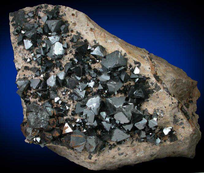 Magnetite from Cerro Huaaquino, NW of Potos, Potos Department, Bolivia