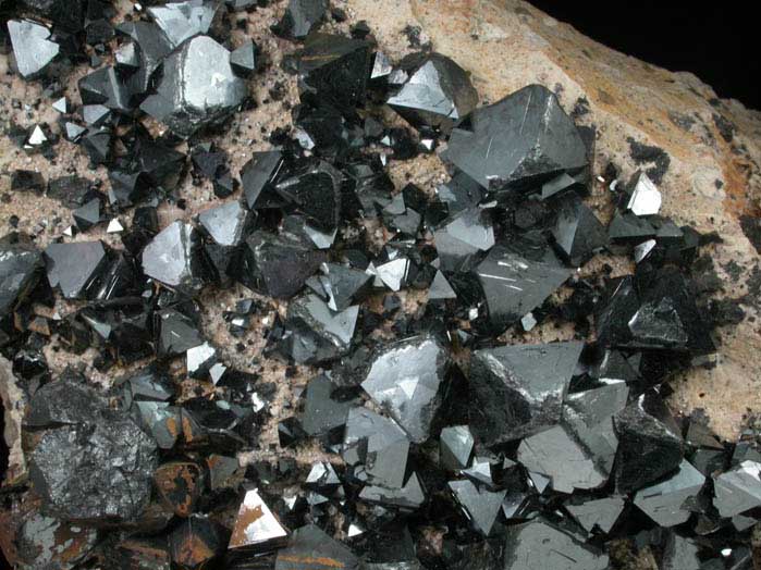 Magnetite from Cerro Huaaquino, NW of Potos, Potos Department, Bolivia