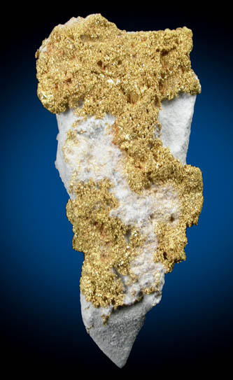 Gold on Quartz (crystallized) from Mother Lode District, Tuolumne County, California