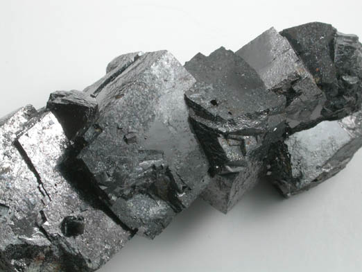 Magnetite (rare cubic and tetrahexahedral crystal form) from ZCA Mine No. 4, Fowler Ore Body, 2500' Level, Balmat, St. Lawrence County, New York