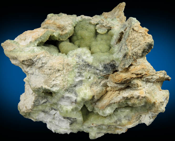 Wavellite from Slate Mountain, El Dorado County, California