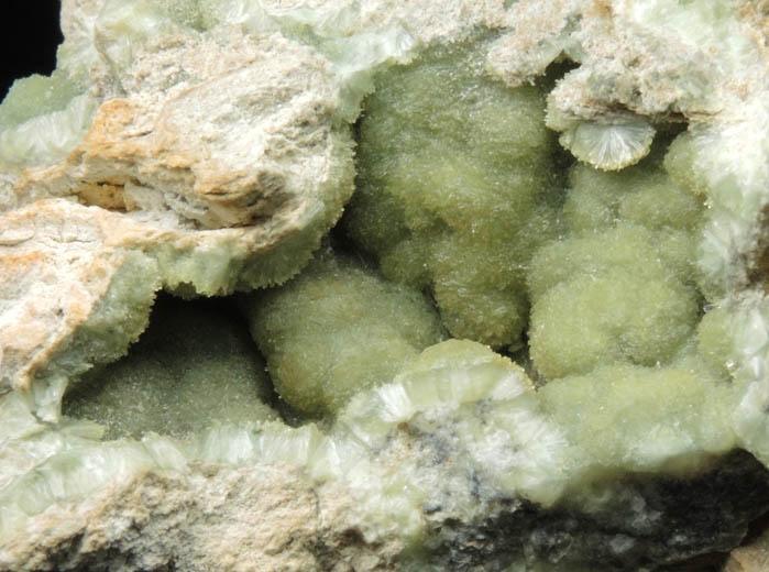 Wavellite from Slate Mountain, El Dorado County, California