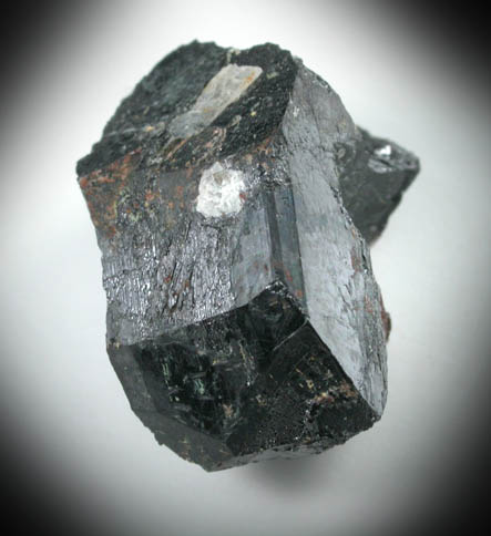 Samarskite-(Y) from Fisher Quarry, Topsham, , Sagadahoc County, Maine