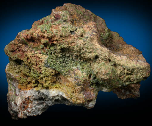 Pyromorphite with Cerussite from Phoenixville District, Chester County, Pennsylvania