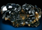 Lazulite with Quartz from Rapid Creek, 70 km northwest of Aklavik, Yukon, Canada