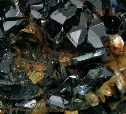 Lazulite with Quartz from Rapid Creek, 70 km northwest of Aklavik, Yukon, Canada